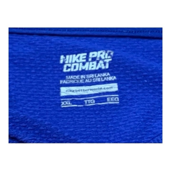 Nike Paris Striker Pro Combat European Football Long Sleeve Sz 2XL - Picture 3 of 3